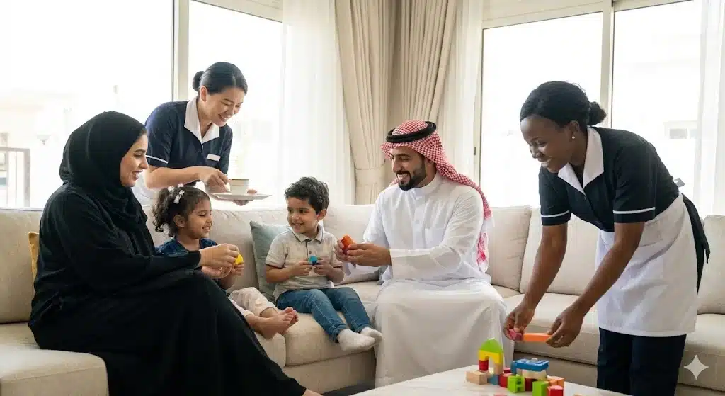 استقدام عاملة منزلية